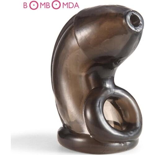 New Penis Rings Silicone Male Chastity Device Cock Ring Penis Adult Cock Cage Sex Toy Chastity Belt Sex Product For Men
