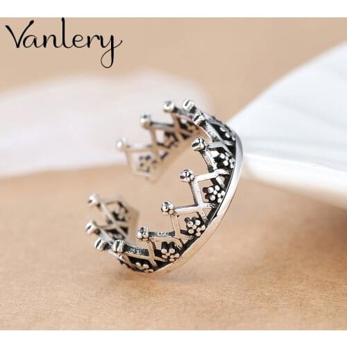 Charming Original Design Bohemian Crown Rings For Women Fashion Open Finger Rings Female Boho Jewelry 2021