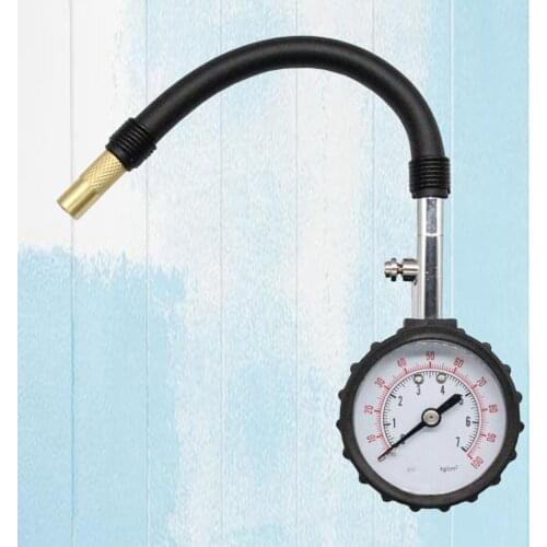 Portable 0-100 Psi Car Motorcycle Mechanical Tire Tyre Pressure Gauge Meter
