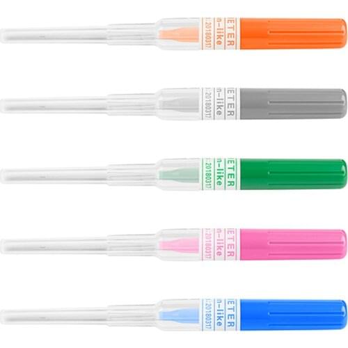 Professional Surgical Steel I.V. Catheter Cannula Body Piercing Sterile Needles 14G 16G 18G 20G 22G Supply