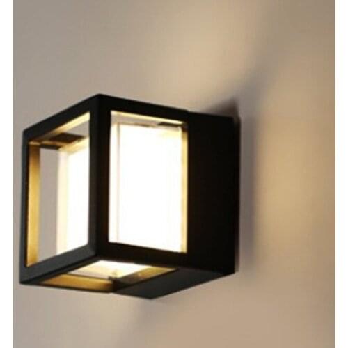 Northern European-Style Simple Led Waterproof Outdoor Wall Creative Balcony Courtyard Room Aisle Corridor Staircase Restaurant