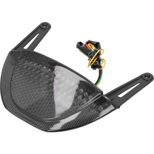 LED Taillight Assembly Brake Lamp Turn Signal Smoky Lens Fit for Honda CBR600RR 2007-2012