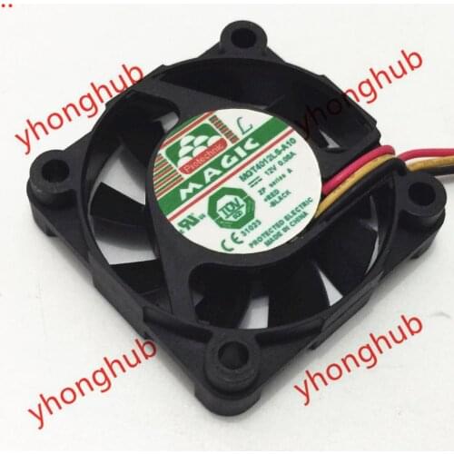 Magic MGT4012LS-A10 Server Square Fan DC 12V 0.08A 40x40x10mm 3-wire
