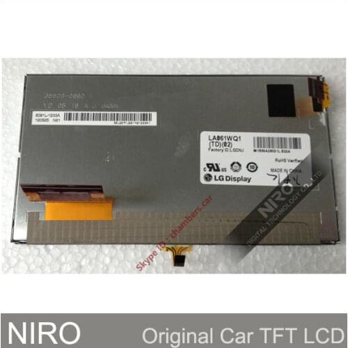 100% Brand New Original LCD Display Screen LA061WQ1-TD02 For 2012 Toyota Camry w/ Touch Screen Digitizer LA061WQ1(TD)(02)