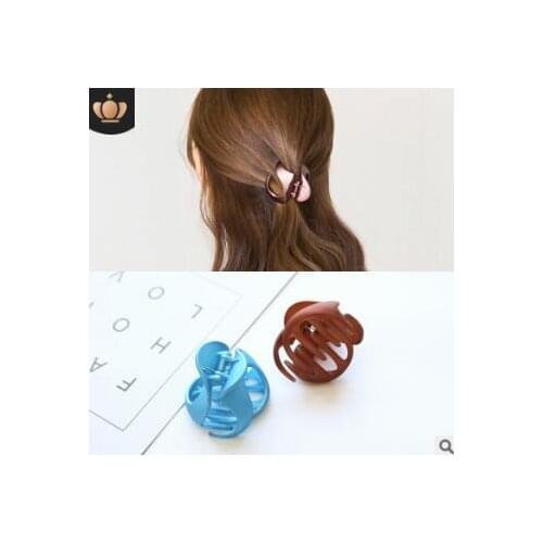 120pcs/lot DIY Multi Acrylic Tooth Hair Clips Hair Claws Fashionate Ponytail Holder Hair Styling Tools Accessories HA797