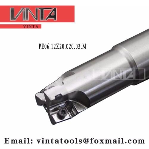 Free shipping PE06.12Z20.020.03.M Customized size Square Should Milling Cutter matched APKT1705PER insert