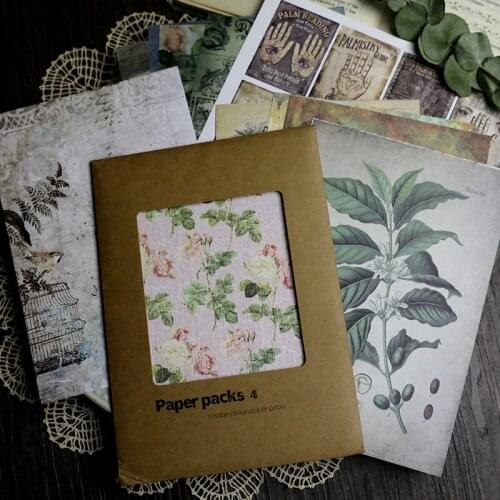 KSCRAFT Vintage Design Paper Packs for Scrapbooking DIY Projects/Photo Album/Card Making Crafts