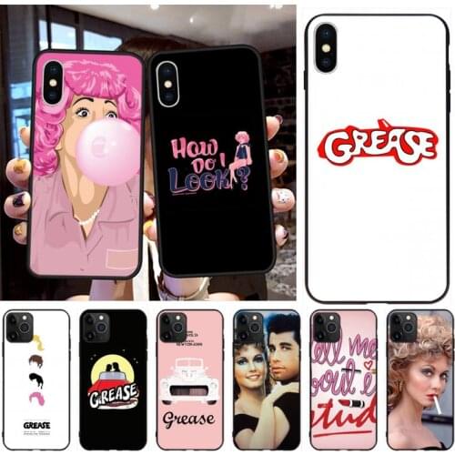 Grease Tell Me About it Stud Luxury Unique Design Phone Cover for iPhone 11 pro XS MAX 8 7 6 6S Plus X 5S SE 2020 XR case