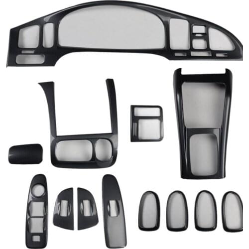 For 04-11 Elantra Modified Mahogany Interior Non-sticker Instrument Panel Blocking Decorative Scratch-resistant Sequins