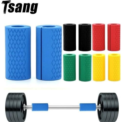 1 Pair Barbell Dumbbell Grips Dumbbell Bar Pull Up Support Weightlifting Barbell Grip Anti-Slip Protect Pad Pad Fitness For Men