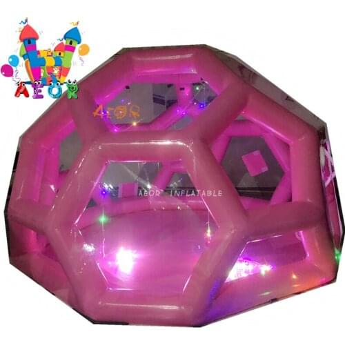 Aeor Giant Outdoor Camping Inflatable Bubble Tent House Home Backyard Camping Cabin Lodge Air Bubble Transparent Car Shelter