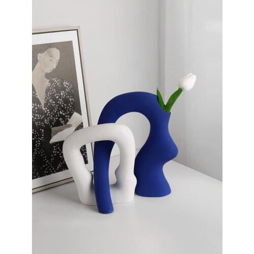 Artistic Vase Ornaments Creative Ceramic Living Room and Bedroom Decorations Table Decoration