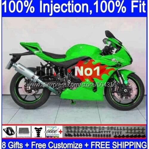 Injection OEM For SUZUKI GSXR1000 L7 L8 GSXR 1000 2017 2018 2019 116MC.48 GSXR-1000 K17 GSX-R1000 17 18 19 Fairing green glossy