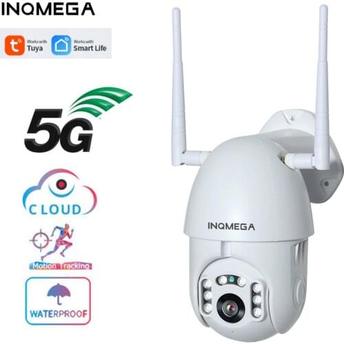 INQMEGA wifi ip camera 5g Auto Tracking Google Home Alexa Video Surveillance CCTV Security camera outdoor camera