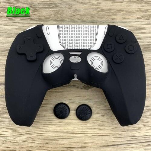 Non Slip Soft Silicone Case for DualSense Protective Cover Shell for Sony PlayStation 5 PS5 Wireless Controller Accessories