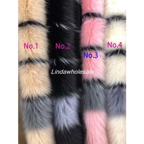 New Stripe pattern raccoon fur fox fur winter jacket fur felt cloth,faux fur fabric,felt cloth,170cm*90cm(one yard)/lot