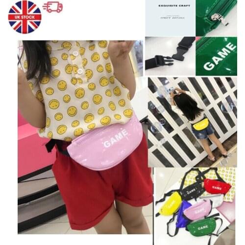 2019 New Kids Coin Purses Girls PU Leather Cross Body Bags Crossbody Pouch Wallet Card Holder Travel Money Belt