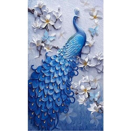 New Arrivals 5D DIY Full Round/Square Diamond Painting Blooming 3D Embroidery Cross Stitch Rhinestone Mosaic Home Decor YY005