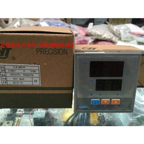 New original YLE-2000 YLE-2601R K type 0-300 degree intelligent temperature controller