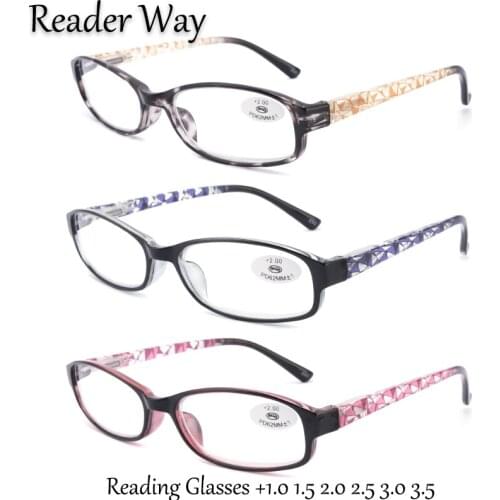 3 Pairs Pack New Fashion Men Women Reading Glasses Reader Eyewear Small Black Frame Light Weight Presbyopic Eyeglasses Unisex