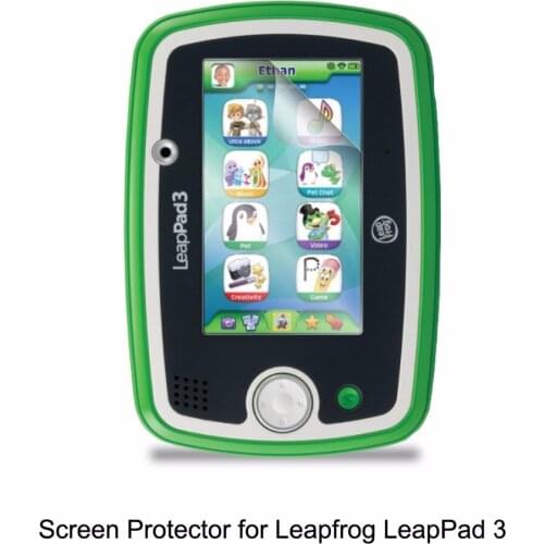 Clear LCD PET Film Anti-Scratch/ Anti-Bubble / Touch Responsive Screen Protector for LeapFrog LeapPad3 Tablet Accessories
