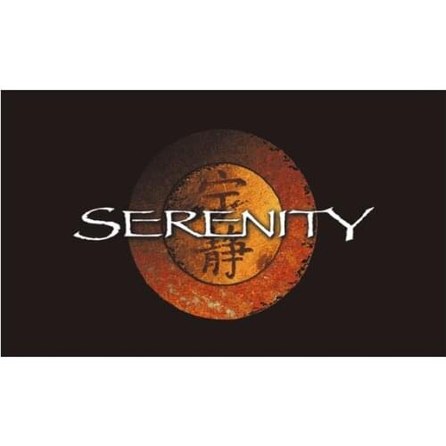 Firefly TV Series Embroidered Logo / Firefly TV logo Flag 3*5 ft 90*150 cm 100 d polyester Flying