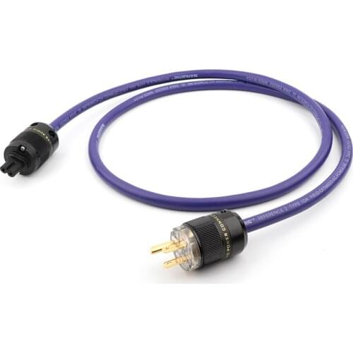 XLO Reference 2 US Power Cord Cable With Figure 8 IEC Female Plug Audio Splitter Hdmi Adapter