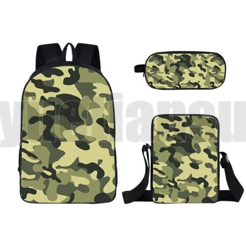 Tactical Camouflage Backpack Men Military Canvas Zipper Rucksacks Laptop Travelbag Notebook Shoulder Bag Schoolbag Mochila