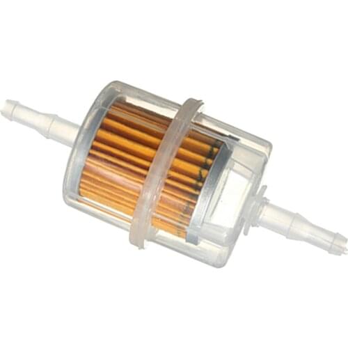 Universal Motorcycle Car Inline Fuel Petrol Filter Fits 6mm 8mm Pipe