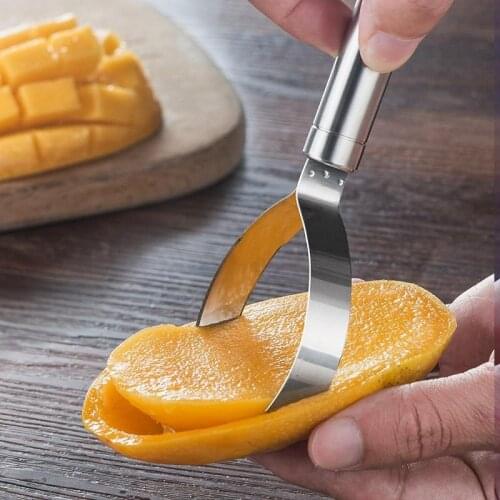 Fruit Seed Remover Pulp Separator 304 Stainless Steel Watermelon Pulp Remover Fruit Scoop Excavator Naan