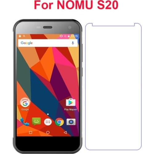 For NOMU S10 S20 Glass 9H Premium Tempered Glass On NOMU S 10 S 20 Anti-Explosion Screen Protector Protective Film For NOMU S20