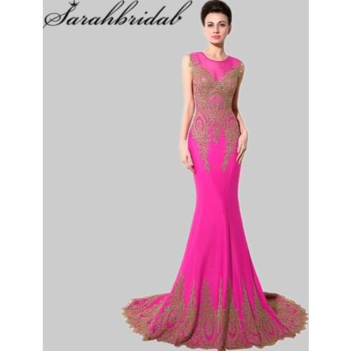 Robe De Soiree Real Photos Royal Blue Mermaid Plus Size Evening Dresses Arabic Illusion Lace Long Formal Women Party Gown XU028