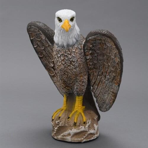 ZILIN Plastic Bald Eagle Decoy Bird Scaring Bald Eagle Garden defence Hawk / Eagle New Product
