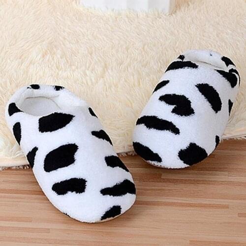 2020 Winter Woman Slippers Woman Shoes Soft Plush Indoor Home Furry Slippers Woman Warm Shoes For Bedroom Couple Winter Slippers