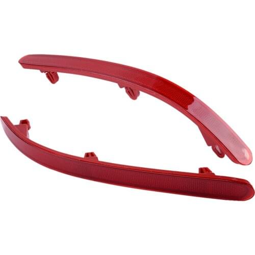 1Pair 7L6945105A 7L6945106A Rear Bumper Reflector Tail Light Lamp Red Fit for VW Touareg 2003 2004 2005 2006 2007 2008 2009 2010