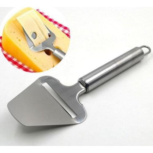 1pc Cheese Slicer Cutter Knife Stainless Steel Cheese Slicer Planer Cake Spatula Butter Ham Grater for Kitchen Slicing Tools