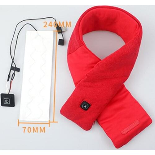 USB 5V2A Electric Heating Pad Heated Neck Wrap With 3 Temperature Settings Heating Heater Pad Warming Body