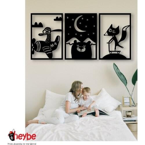 Настенные картины в детскую Heybe China At AliExpress