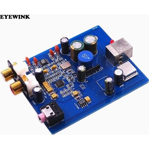 HIFI ES9018K2M SA9023 USB DAC Decoder board External Sound Card Support 24Bit 92k