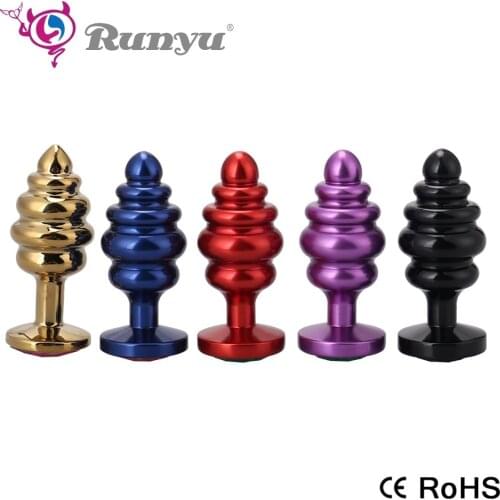 Adult Sex Products Sex Vibrator Metal Anal Toys For Women Men Butt Plug Stainles Steel Anal Plug Goods Sex-toy Anal DildoToys 18