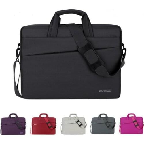 Unisex Laptop Bag 13.3 15.6 14 17 inch Wear-resistant Notebook Bag Sleeve For 13 15 17.6 Computer Shoulder Handbag Briefcase Bag