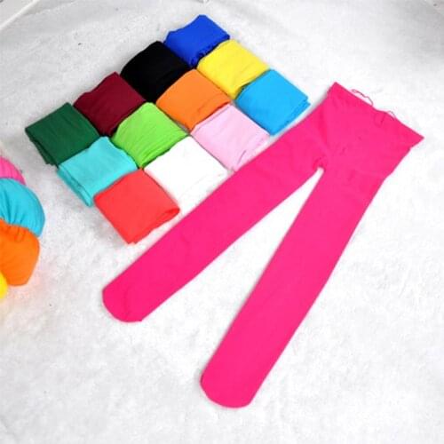 Baby Kids Girls Tights Pantyhose Stockings Hot Cartoon Pattern Soft Velvet Ballet Lovely Stocking Collant Pantyhose Children