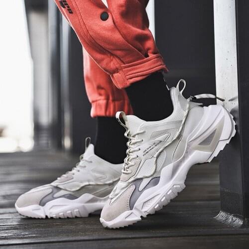 Casual Shoes Fashion Mens Chunky Sneakers Height Increasing Winter Warm Shoes Men Thick Sole Male Footwear Streetwear