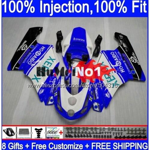 OEM Bodywork For DUCATI 749 999 S R 749R 999R Body 123MC.71 blue white 749-999 2005 2006 749S 999S 05 06 Injection Fairing kit