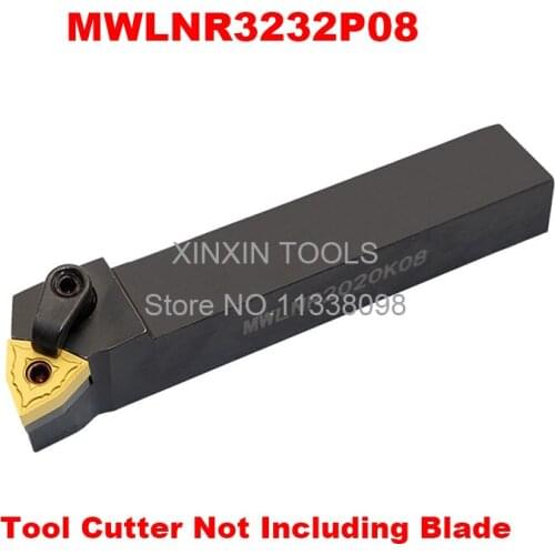 MWLNR3232P08/ MWLNL3232P08 M-Type CNC Turning Lathe Machine Tools Lathe Cutting Tools External Turning Tool Holder 32*32*170mm