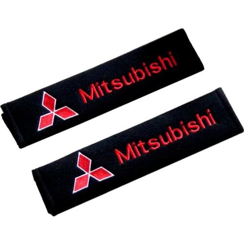 Car Seat Belt Cover Car Styling Auto Case For for Mitsubishi asx lancer outlander pajero EVO Accessories Car-Styling