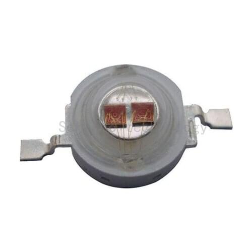 100X Shenzhen factory supply 5W Orange led diode with double chip free shipping