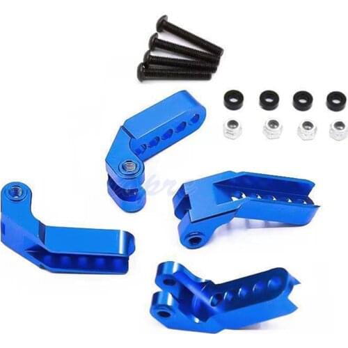 Aluminum Alloy Defender Front and Rear Adjustable Hydraulic Bracket for TRAXXAS TRX4 suspension Bracket 1/10 RC Climbing car