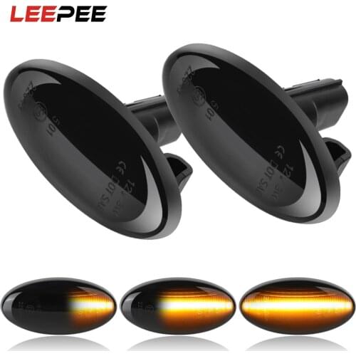 For Subaru Forester Impreza Sequential Blinker Light LED Dynamic Turn Signal Light Flowing Water Side Marker Indicator Light