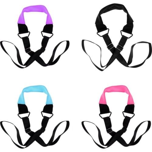 Adjustable Yoga Training Bands Practice Dance Training Stretch Belt Leg Belt For Exercise Fitness Pilates Strength Training